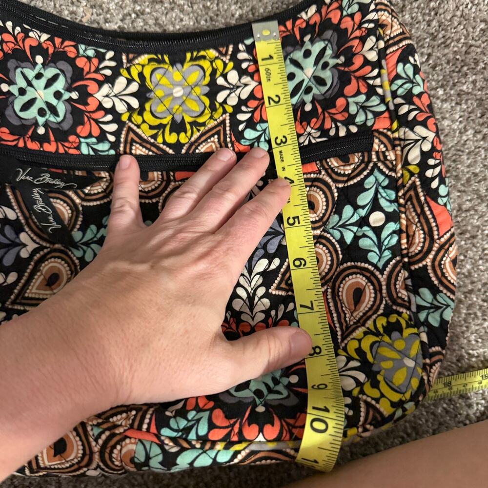 Beautiful bohemian Y2K Vera Bradley shoulder‎ bag pretty summer colorful - Picture 5 of 7